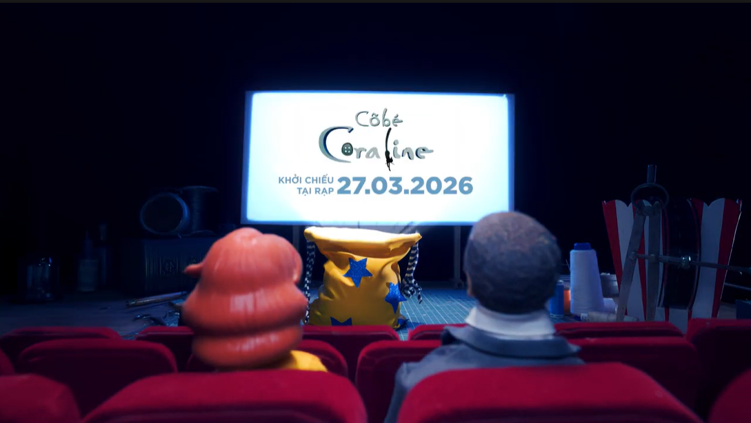 'Đã mắt' xem 'Coraline' phiên bản cải tiến trên màn ảnh rộng