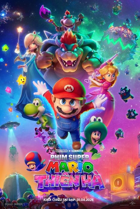 (Review) ‘Super Mario Galaxy Movie’: Bữa tiệc thị giác rực rỡ nhưng thiếu đi chiều sâu