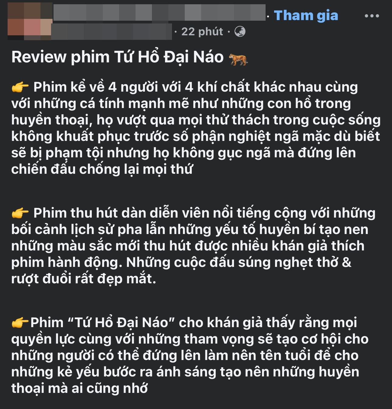 Sốt xình xịch với 'Tứ hổ đại náo': Siêu phẩm Thái Lan hài hước - bạo liệt - toàn trai đẹp!