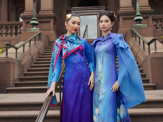 Cuộc chơi sắc độ ‘trang sức mềm’ từ khăn lụa của NTK Đỗ Trịnh Hoài Nam