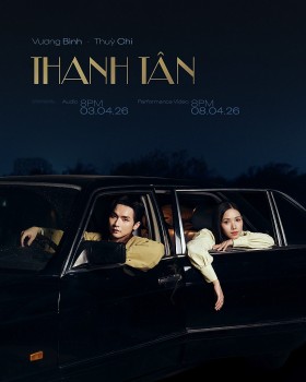 Vương Bình kết hợp giọng ca 'Ngọc nữ Vpop' Thùy Chi, chưa ra nhạc đã lọt Top Trending