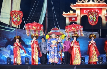 Nhiều nghệ sĩ tụ hội tại Lễ hội Dinh Cô 'Long Hải lung linh sắc biển 4'