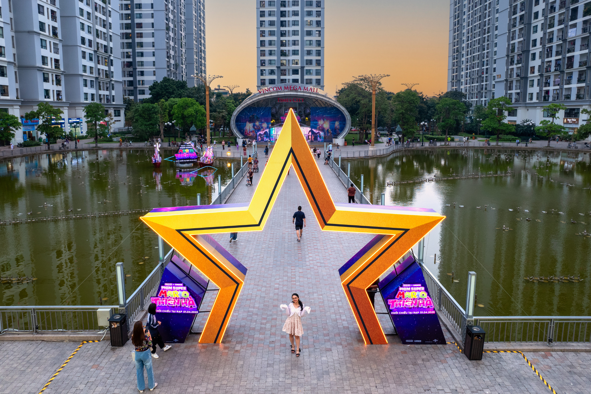 'Phim Super Mario Thiên Hà' 'phủ sóng' toàn cầu: Loạt công trình biểu tượng xuất hiện khắp thế giới, khẳng định đẳng cấp thương hiệu tỷ đô