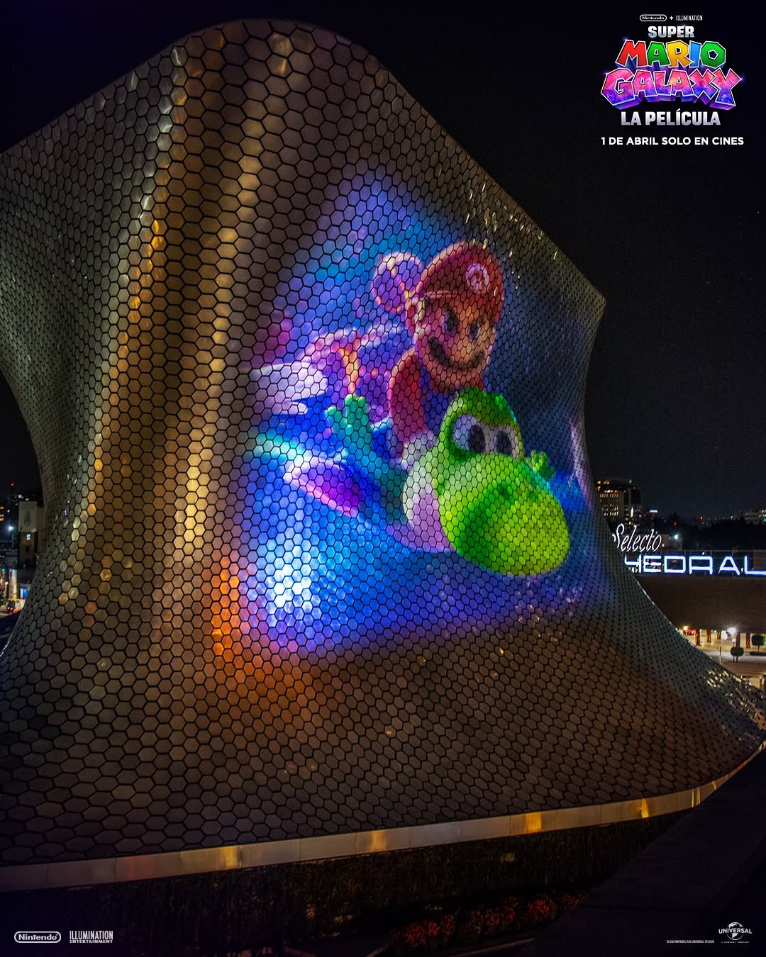 'Phim Super Mario Thiên Hà' 'phủ sóng' toàn cầu: Loạt công trình biểu tượng xuất hiện khắp thế giới, khẳng định đẳng cấp thương hiệu tỷ đô