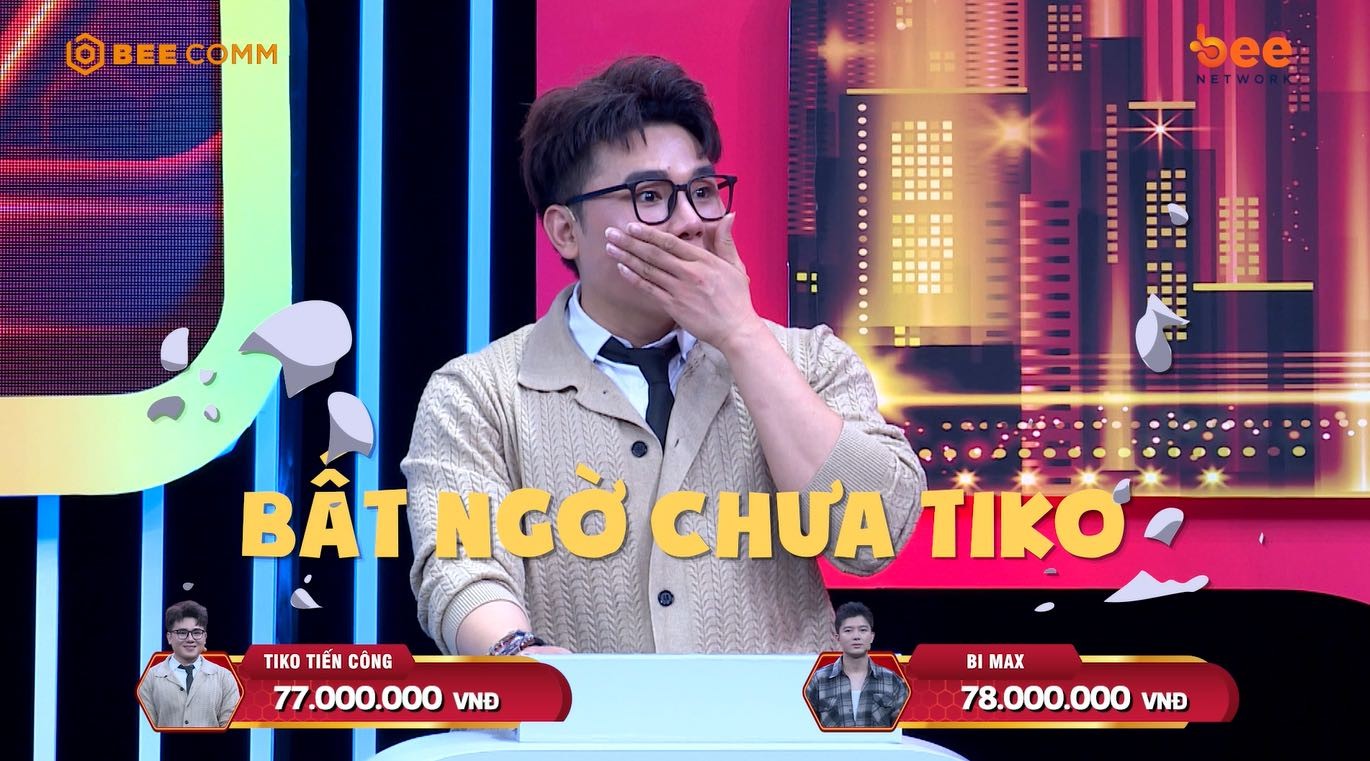 'Vận may gọi tên ai?' tập 6: Bi Max thắng sát nút 1 triệu, ẵm 155 triệu từ tay Tiko Tiến Công đầy ngoạn mục