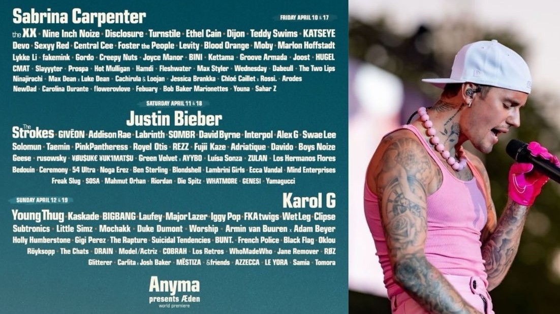 Justin Bieber gây ý kiến trái chiều với màn trình diễn 'lười biếng' tại Coachella 2026