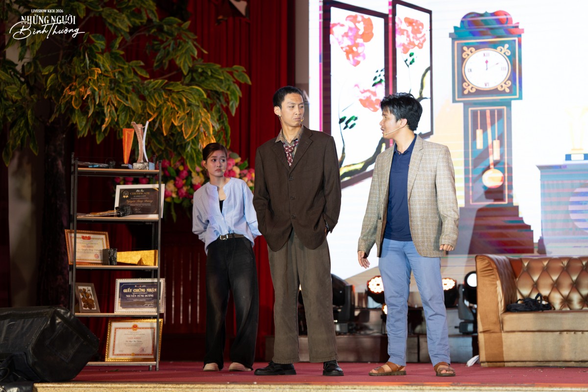 Dư âm từ những câu chuyện nhân ái tại Liveshow Kịch 2026