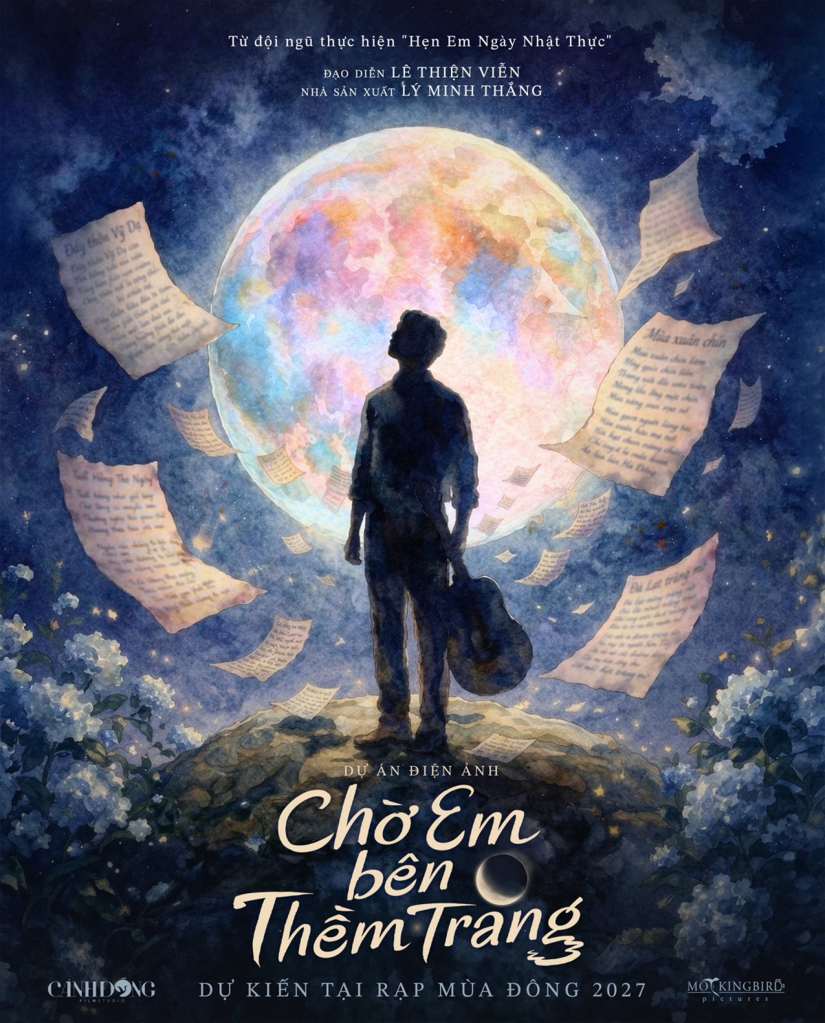 Đạo diễn ‘Hẹn em ngày nhật thực’ công bố dự án điện ảnh 'Chờ em bên thềm trăng' sau khi bộ phim cán mốc 100 tỷ đồng doanh thu