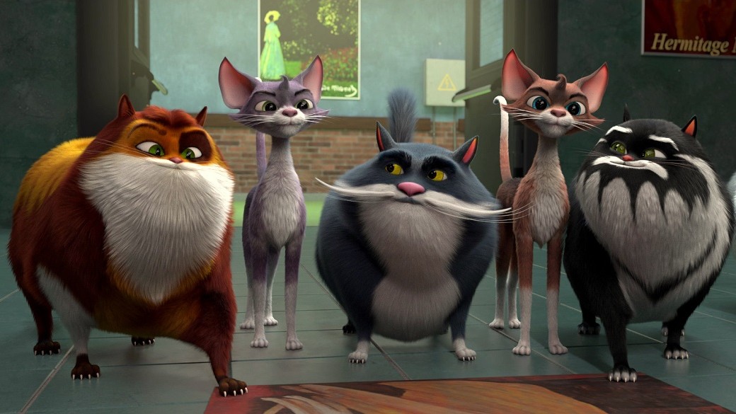 Màn trở lại đầy náo nhiệt của hội boss cưng 'Mèo siêu quậy ở viện bảo tàng' giữa Ai Cập huyền bí