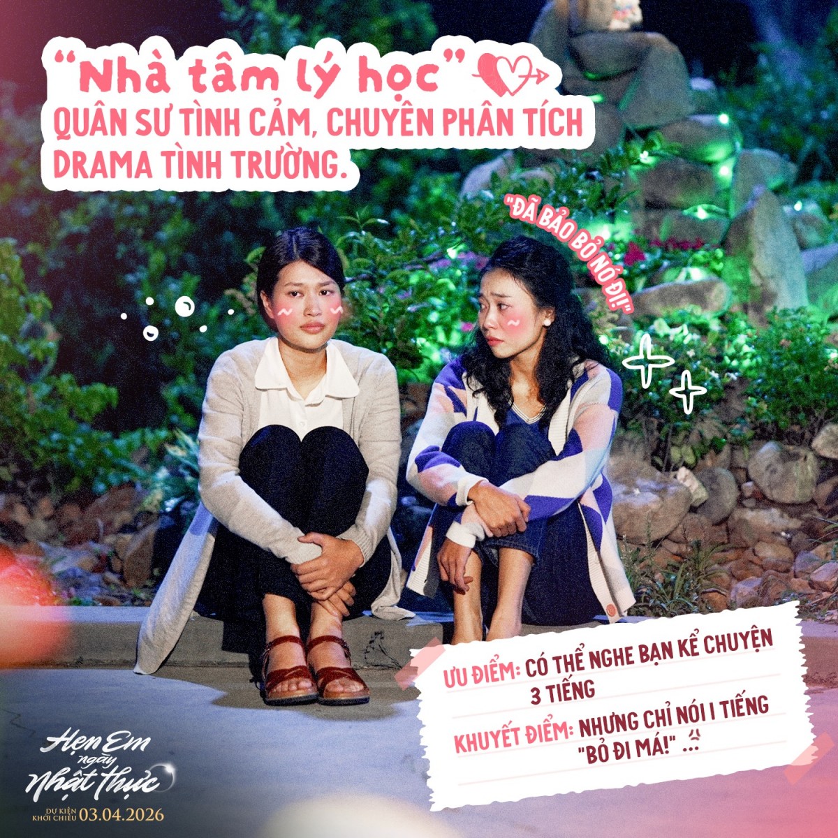 Vị 'quân sư tình yêu' duyên dáng của Thiên Ân trong Hẹn em ngày nhật thực