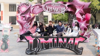 Photobooth Dạ khúc tháng Tư 2026: Điểm nhấn thị giác tại Học viện Báo chí và Tuyên truyền