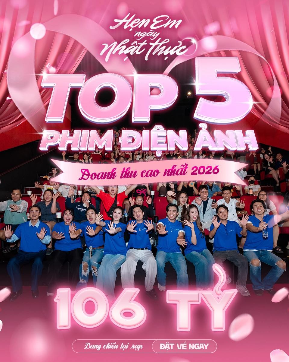 'Hẹn em ngày nhật thực' vượt mốc 106 tỷ: Bước khởi đầu cho giấc mơ 'Cánh Đồng Film' của Lý Minh Thắng