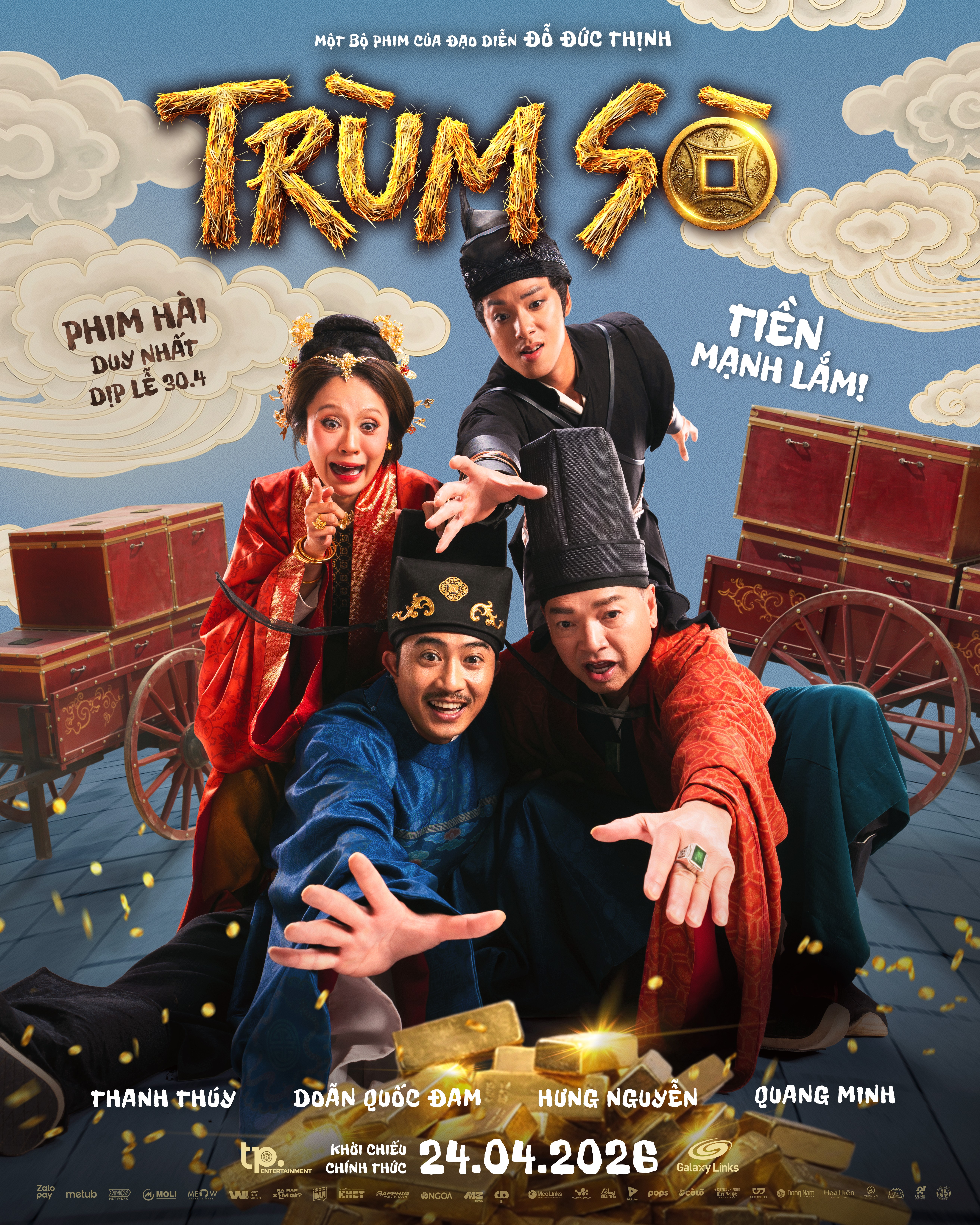 'Trùm Sò' và cách kể câu chuyện tiền – tình qua loạt poster dàn nhân vật