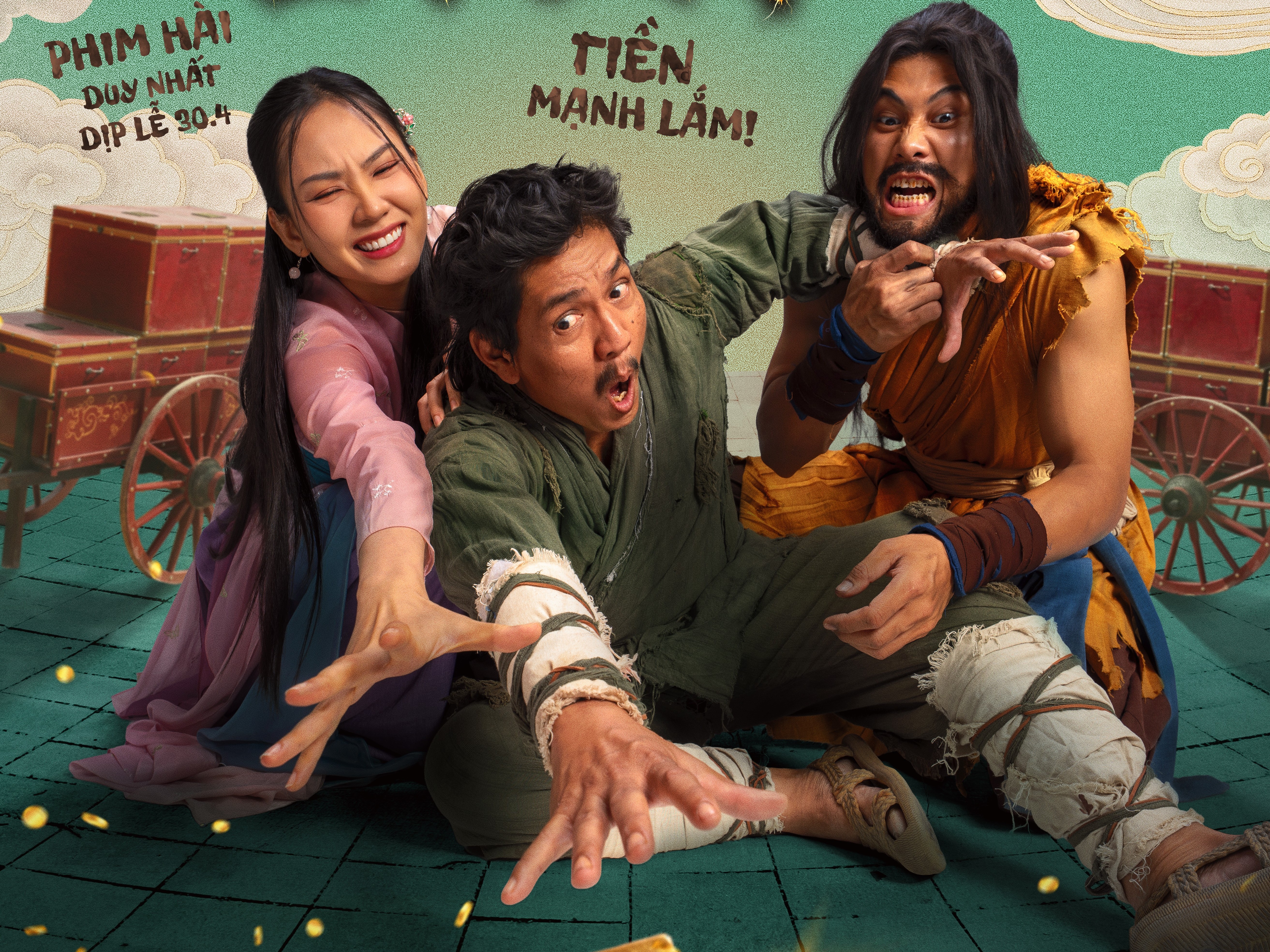 'Trùm Sò' và cách kể câu chuyện tiền – tình qua loạt poster dàn nhân vật