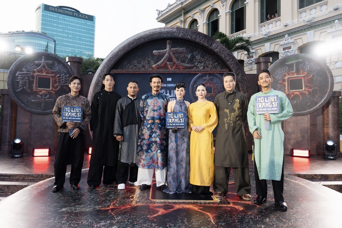 'Chị đẹp' Thúy Hiền hóa tráng sĩ trong phim 'Hộ linh tráng sĩ - Bí ẩn mộ vua Đinh'