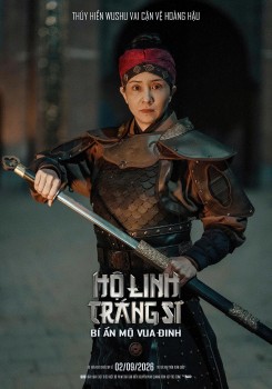 'Chị đẹp' Thúy Hiền hóa tráng sĩ trong phim 'Hộ linh tráng sĩ - Bí ẩn mộ vua Đinh'