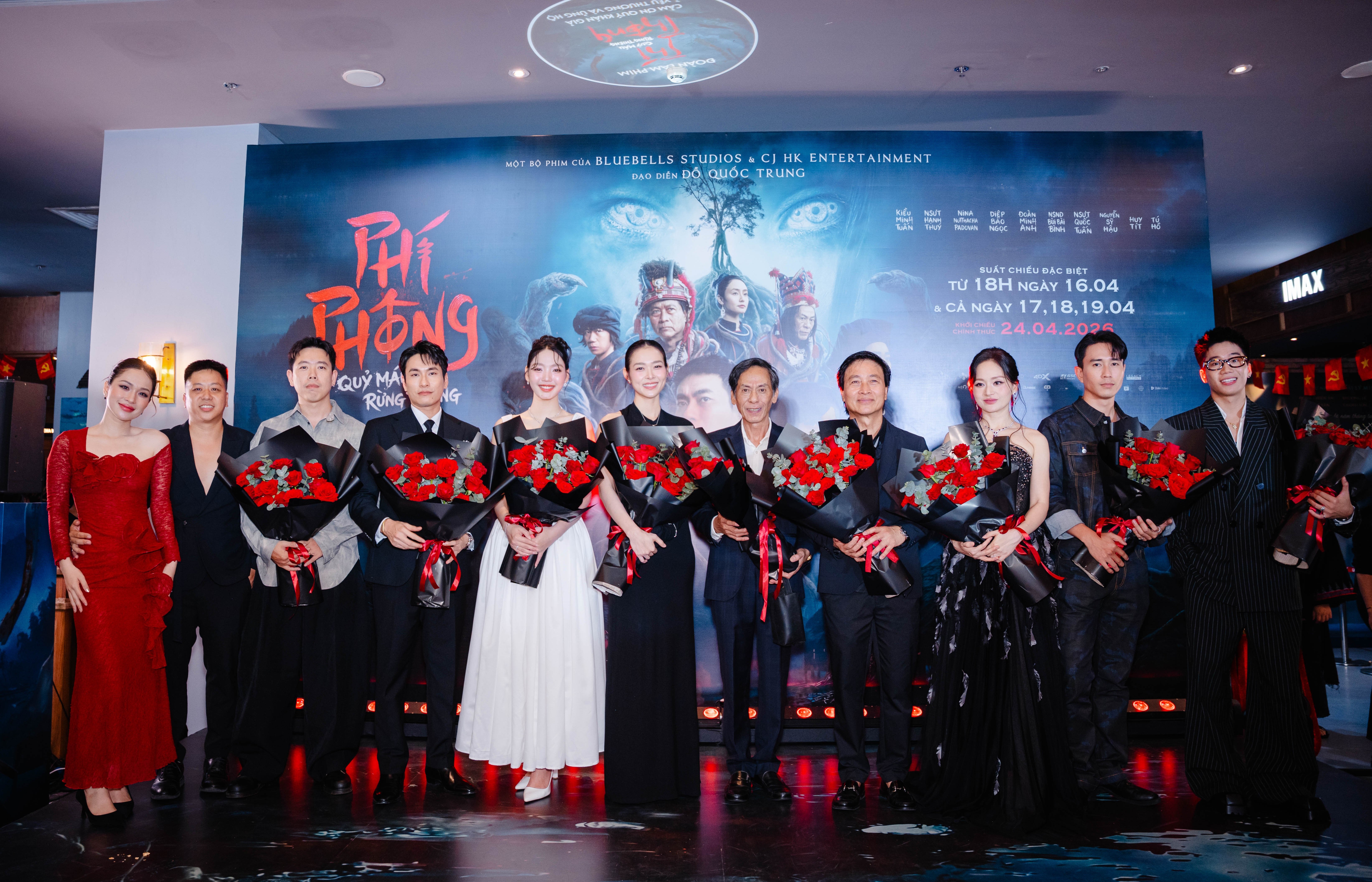 Đạo diễn Đỗ Quốc Trung ra mắt 'Phí Phông: Quỷ máu rừng thiêng' tại quê nhà Hà Nội