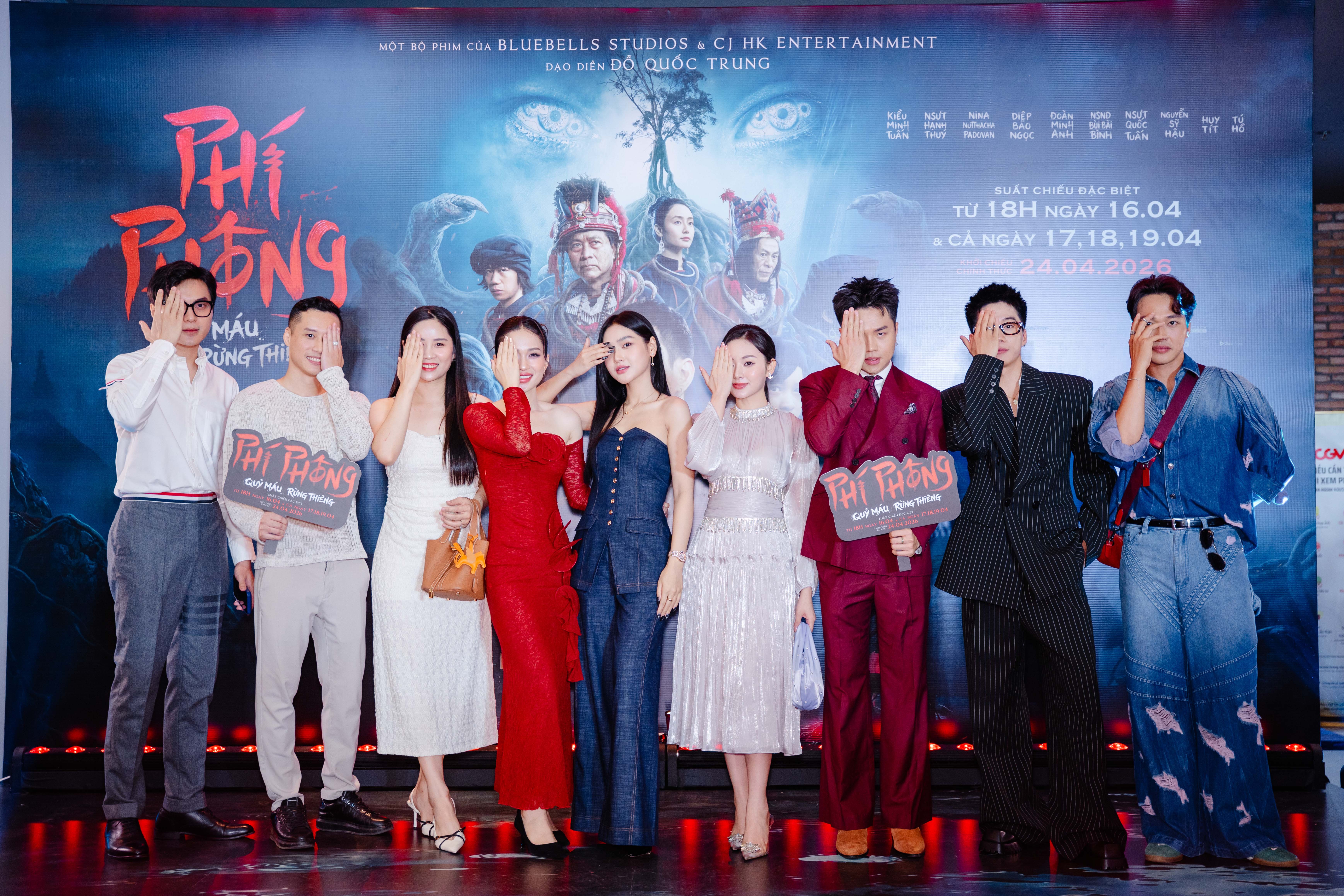 Đạo diễn Đỗ Quốc Trung ra mắt 'Phí Phông: Quỷ máu rừng thiêng' tại quê nhà Hà Nội