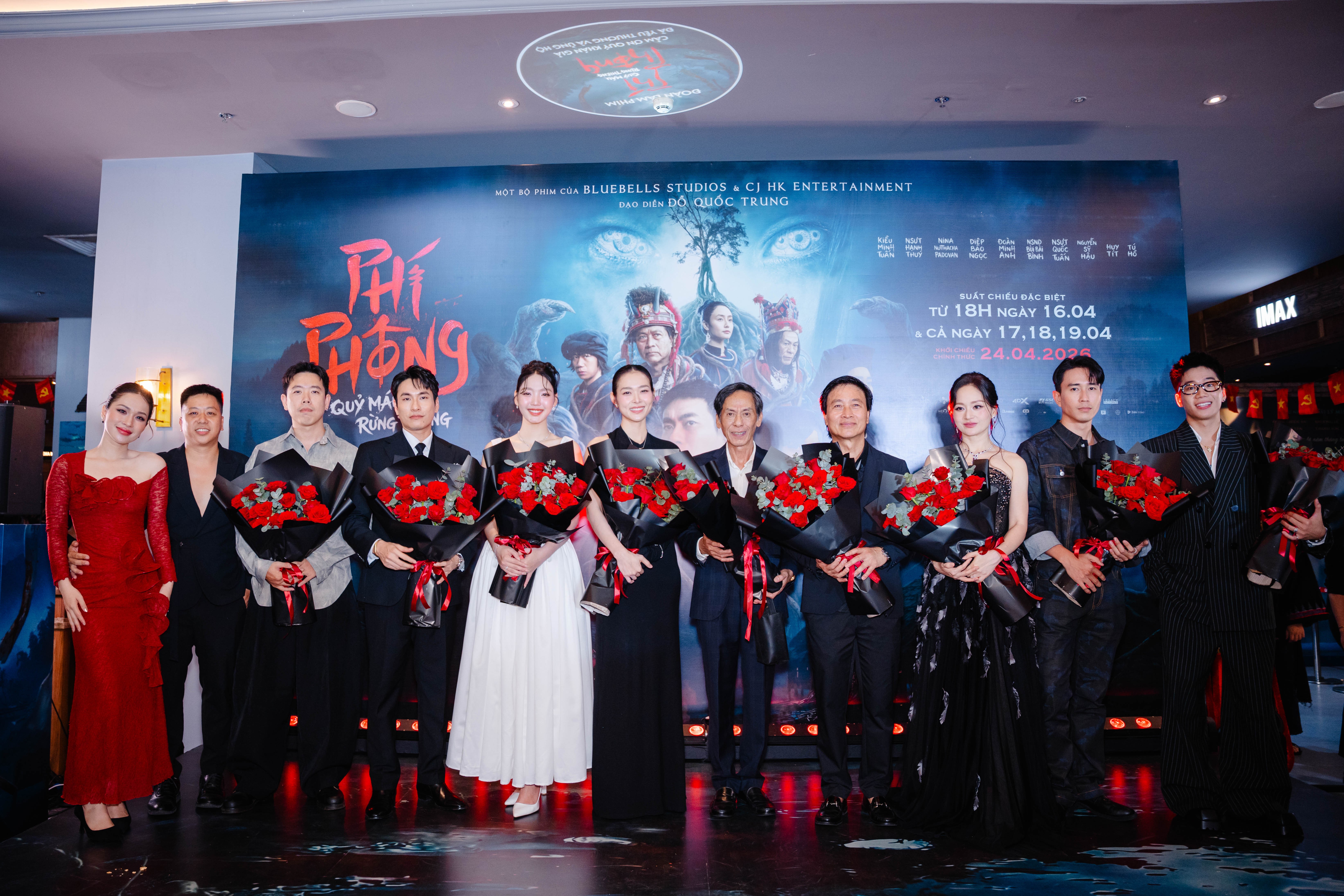 Đạo diễn Đỗ Quốc Trung ra mắt 'Phí Phông: Quỷ máu rừng thiêng' tại quê nhà Hà Nội