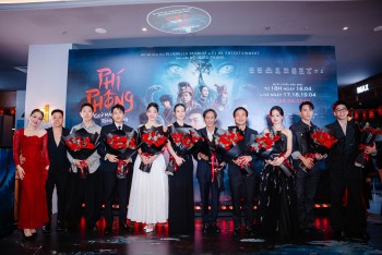 Đạo diễn Đỗ Quốc Trung ra mắt 'Phí Phông: Quỷ máu rừng thiêng' tại quê nhà Hà Nội