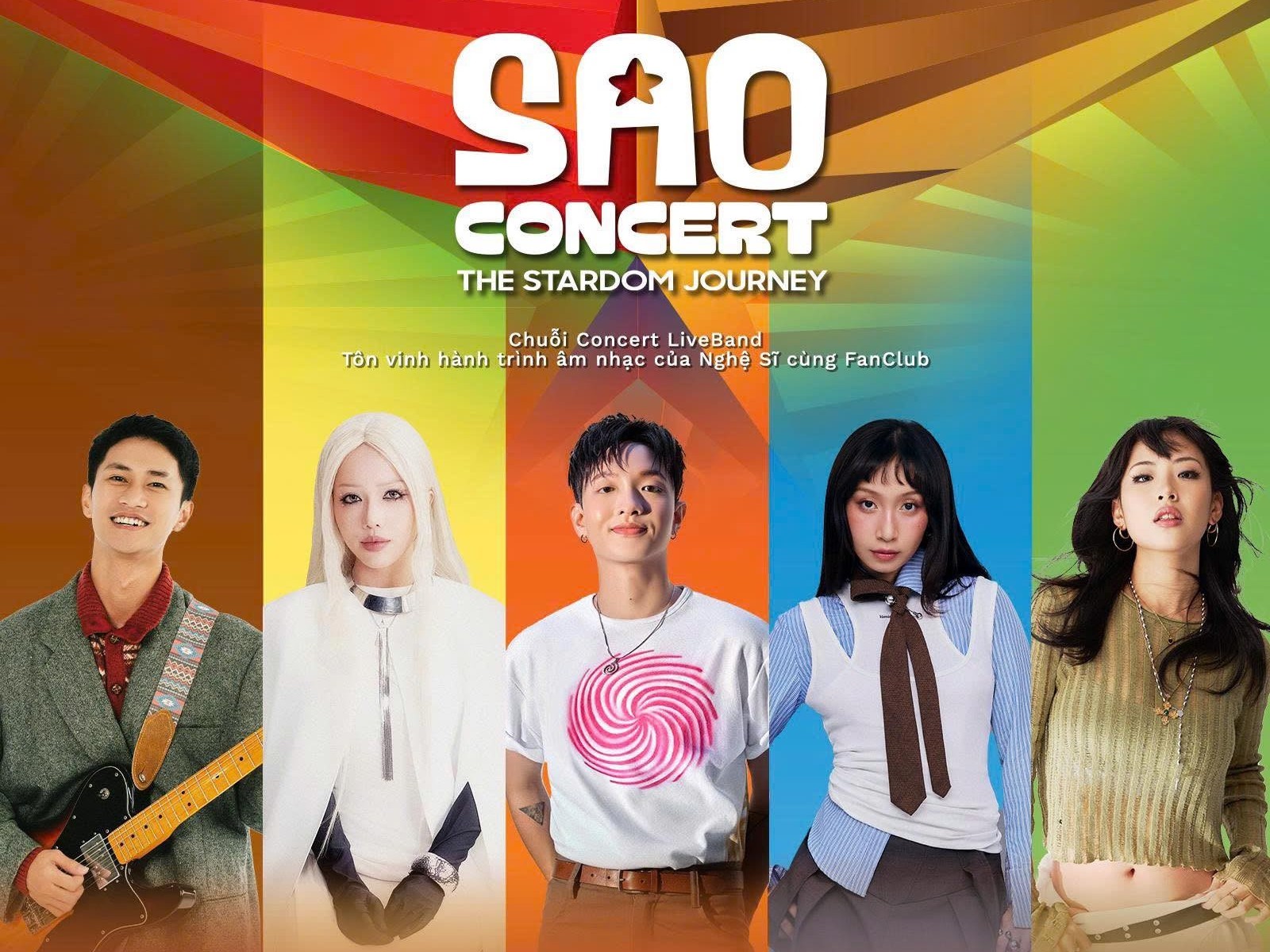 Có gì đặc biệt ở 'Sao Concert' - Format âm nhạc live band hoàn toàn mới?