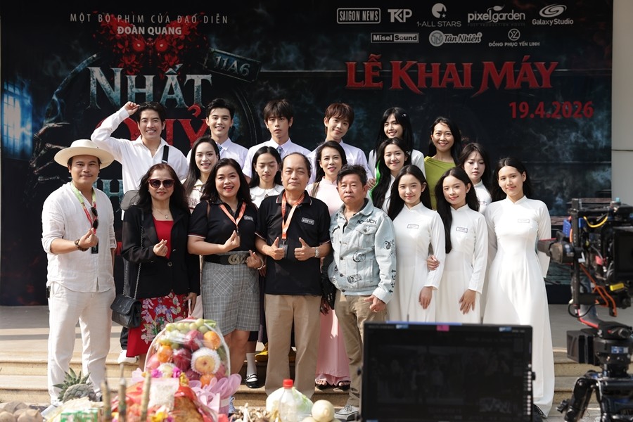 Đạo diễn Đoàn Quang bấm máy bộ phim điện ảnh kinh dị học đường 'Nhất quỷ nhì ma'