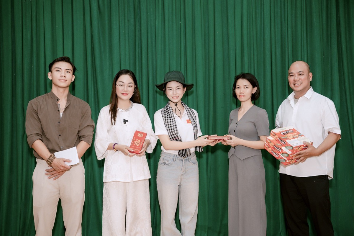 Hoa hậu Hoàng Thanh Nga ghi dấu ấn với chuỗi hoạt động cộng đồng ý nghĩa, nhân văn