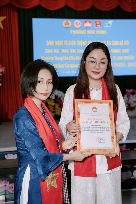 Hoa hậu Hoàng Thanh Nga ghi dấu ấn với chuỗi hoạt động cộng đồng ý nghĩa, nhân văn