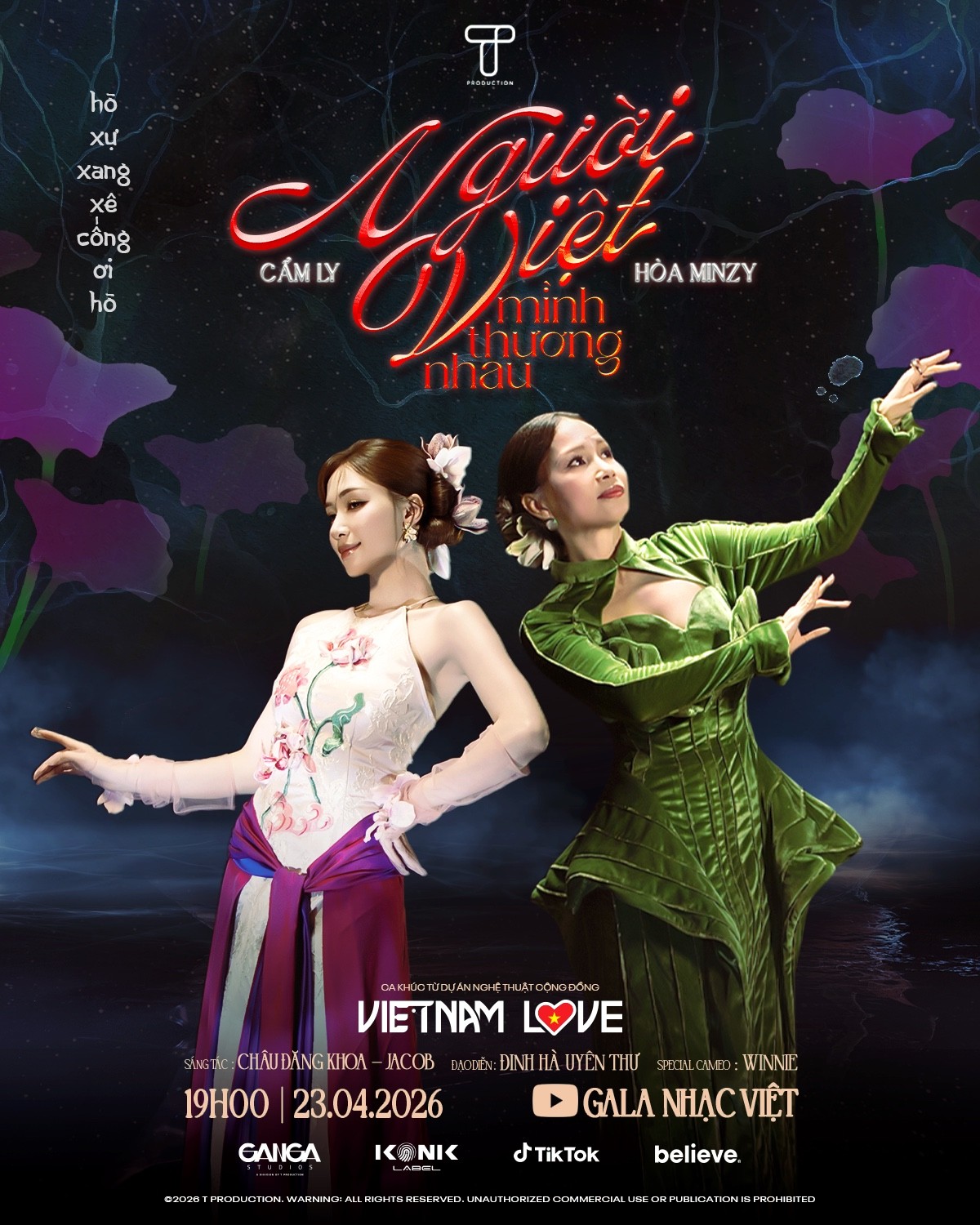 MV 'Người Việt mình thương nhau': Khi hai biểu tượng âm nhạc dân gian Cẩm Ly - Hòa Minzy hòa chung nhịp đập tự hào