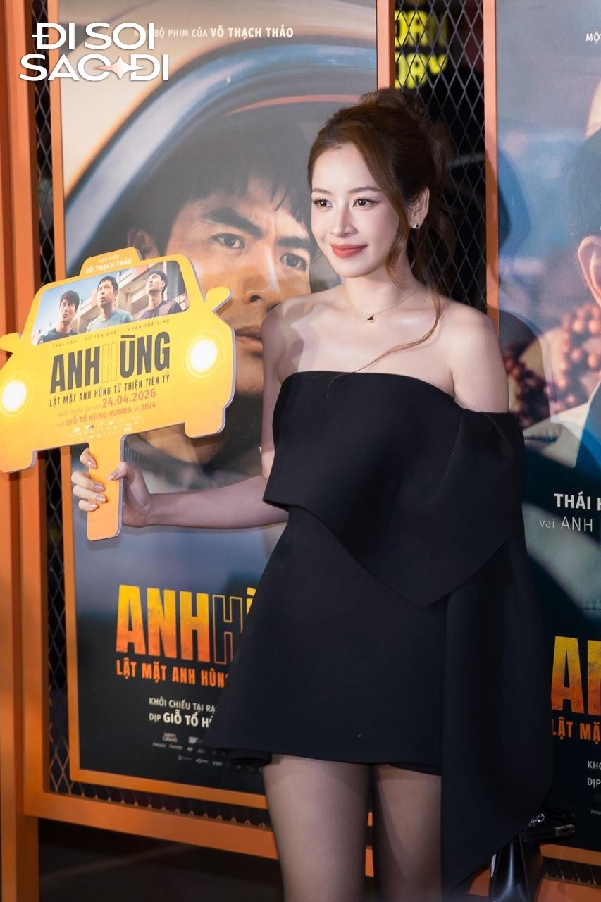 Thảm đỏ cháy nhất hôm nay : Bùng nổ visual, ChiPu xuất hiện làm náo loạn phòng vé