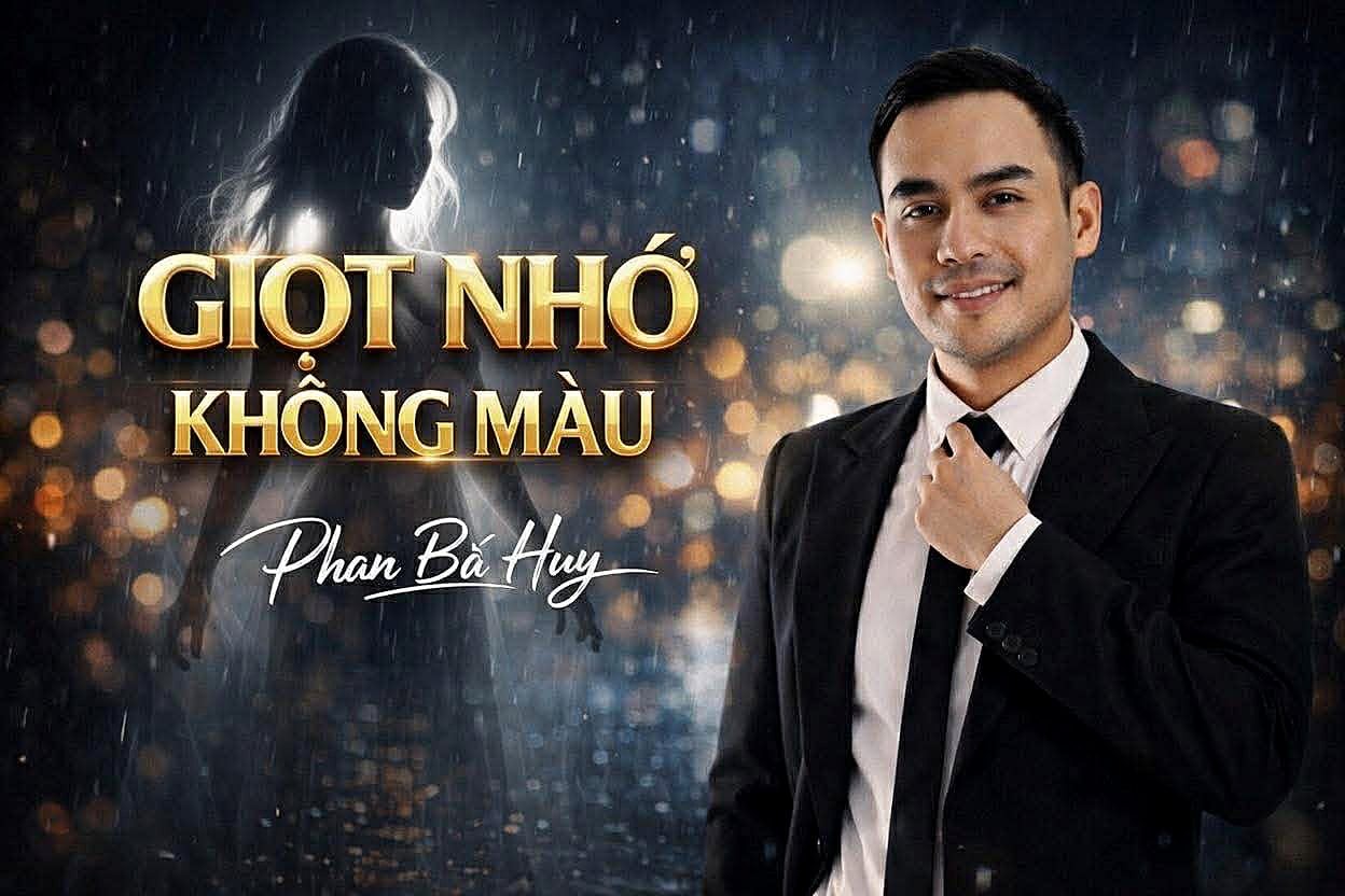 Ca nhạc sĩ Phan Bá Huy tái xuất, tiếp tục khuynh đảo tâm hồn người yêu nhạc bằng những 'giọt nhớ không màu'