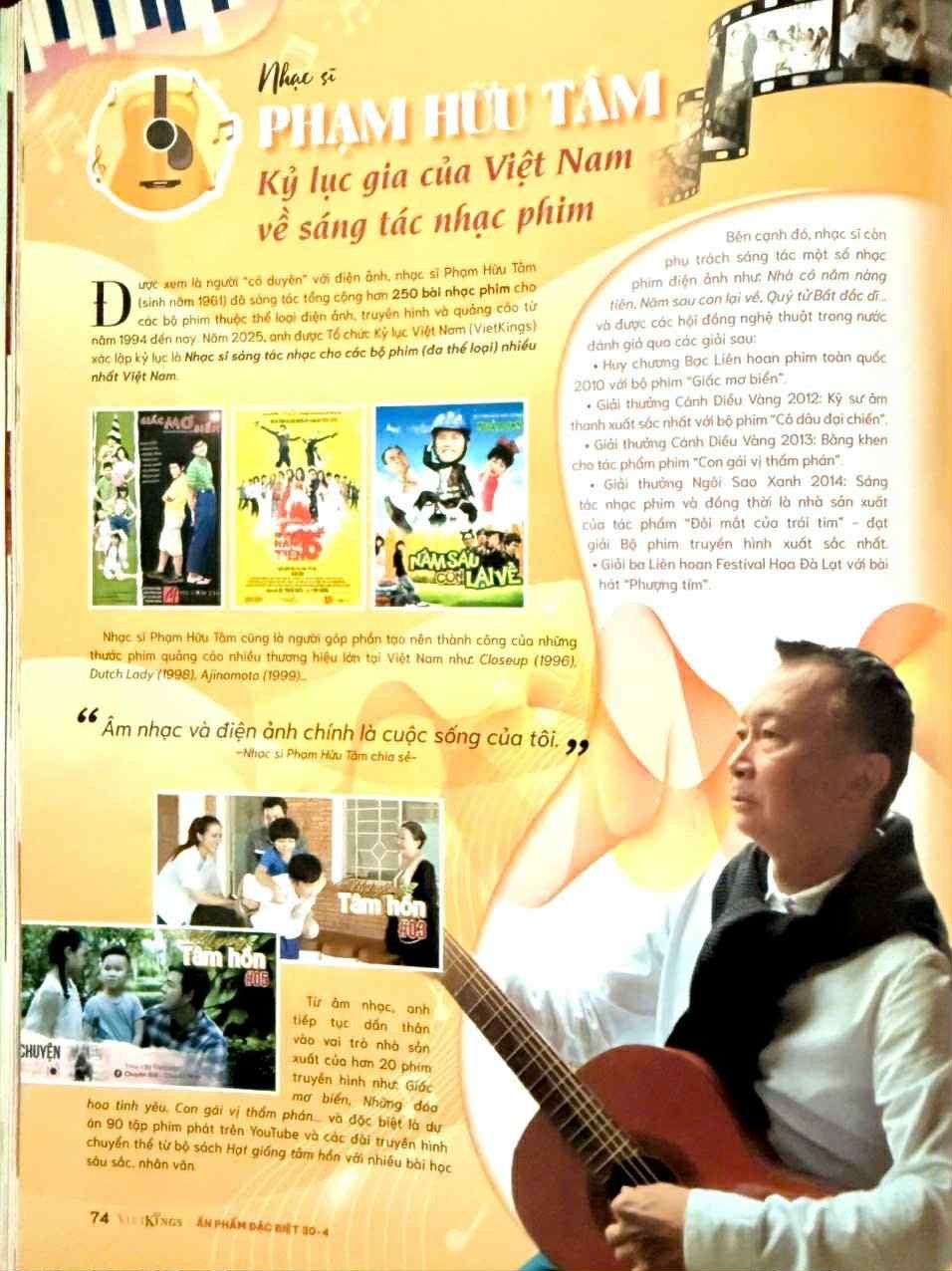 'Kỷ lục gia về nhạc phim' Phạm Hữu Tâm và hành trình tìm sự bình yên từ nhạc Phật