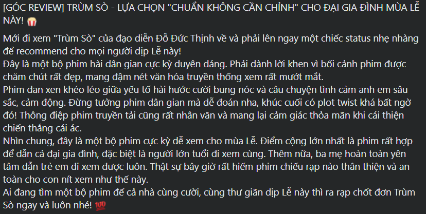 Nghịch lý 'Trùm Sò': Kịch bản duyên dáng, khen ngợi hết lời nhưng doanh thu vẫn 'ì ạch'