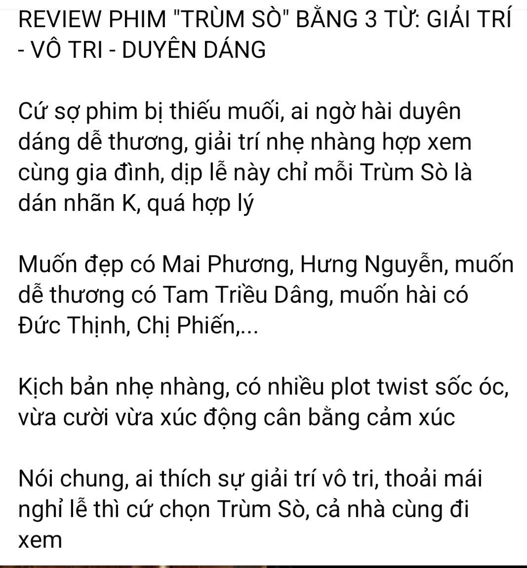 Nghịch lý 'Trùm Sò': Kịch bản duyên dáng, khen ngợi hết lời nhưng doanh thu vẫn 'ì ạch'