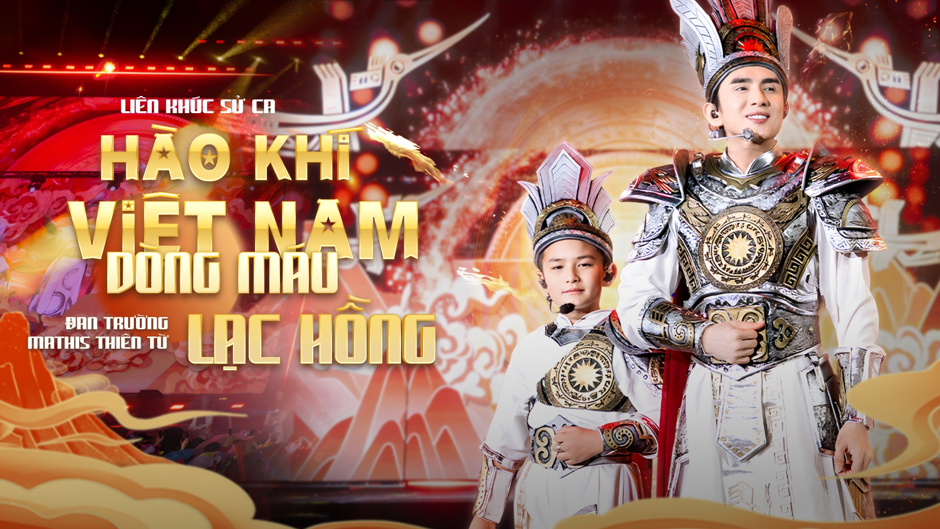 Lan tỏa tình yêu quê hương qua âm nhạc, Đan Trường và con trai khơi dậy 'Dòng máu Lạc Hồng'