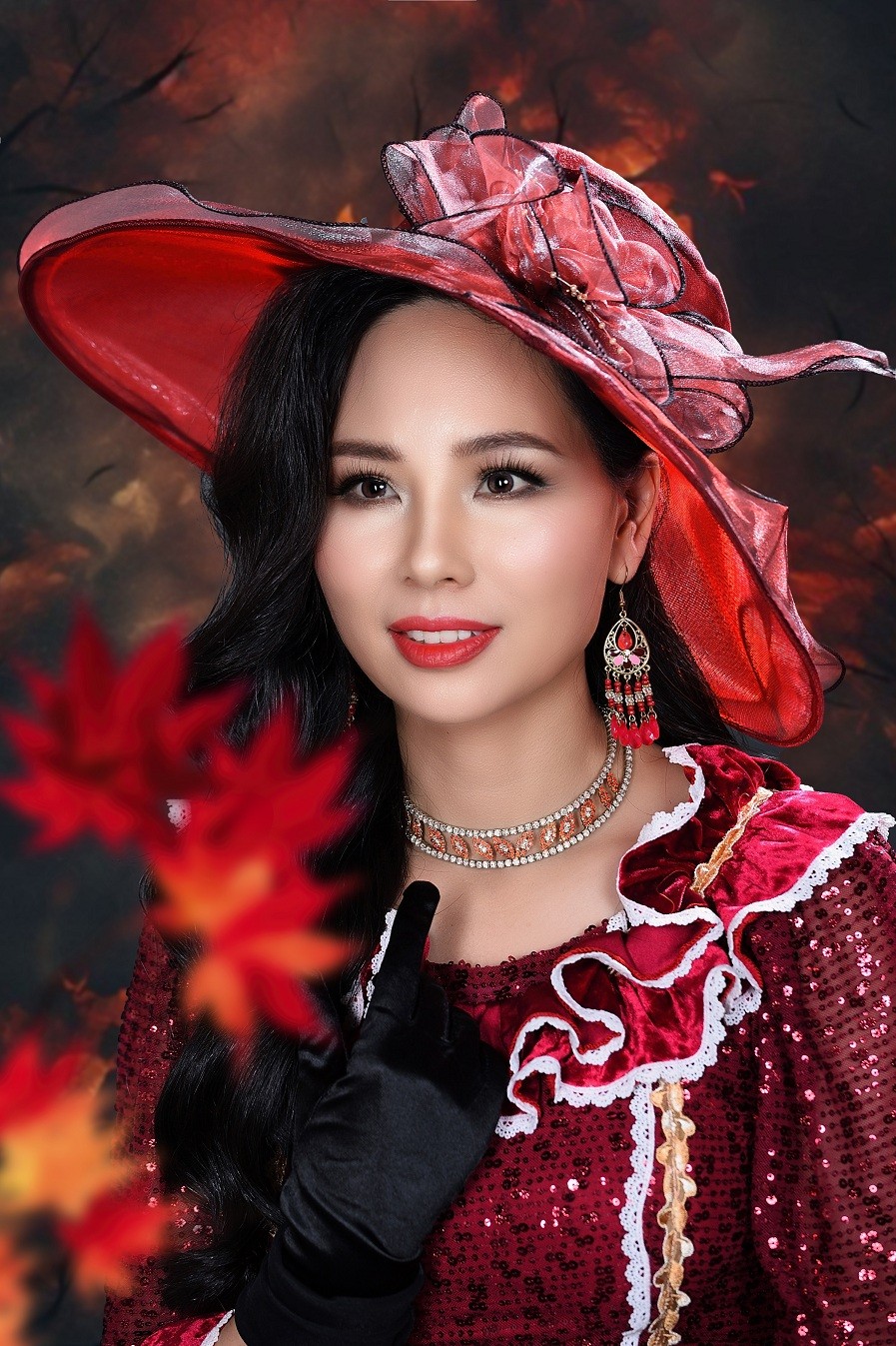 Đại sứ nhân ái Nguyệt Trần khát vọng rực cháy với nghệ thuật