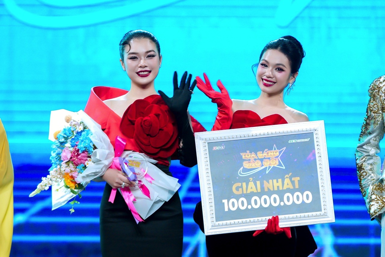 'Tỏa sáng sao đôi 2026': Chung kết xếp hạng bùng nổ, Trân Oanh - Thủy Tiên đăng quang thuyết phục