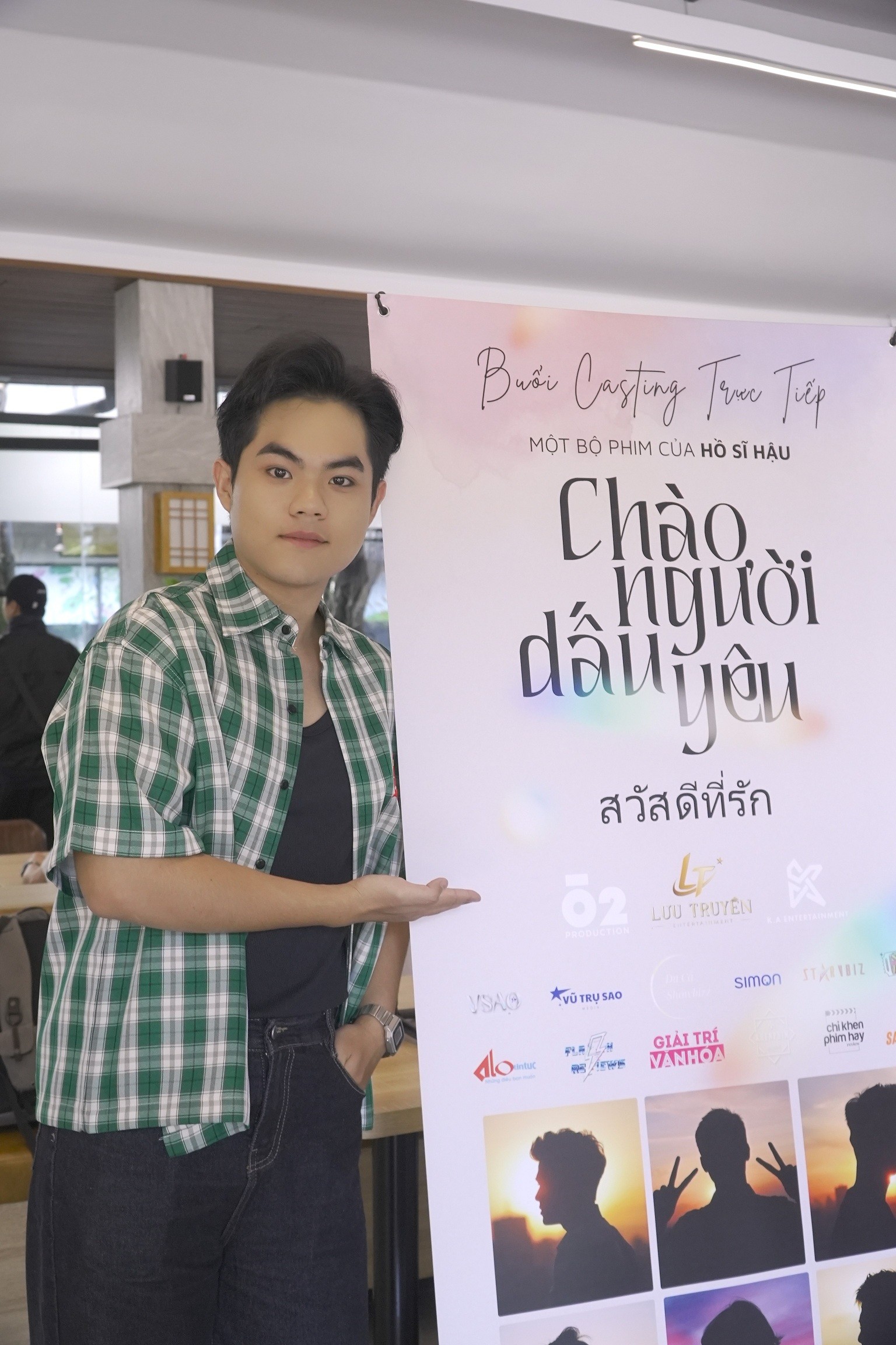 'Chào người dấu yêu' của đạo diễn Hồ Sĩ Hậu thu hút hơn 500 hồ sơ đăng ký với dàn diễn viên đầy tài năng