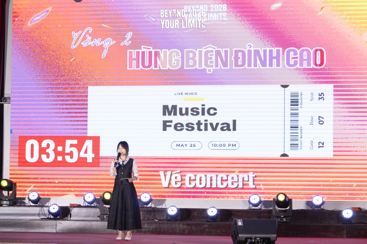 Bản lĩnh tranh biện tỏa sáng tại Chung kết 'Beyond Your Limits 2026'