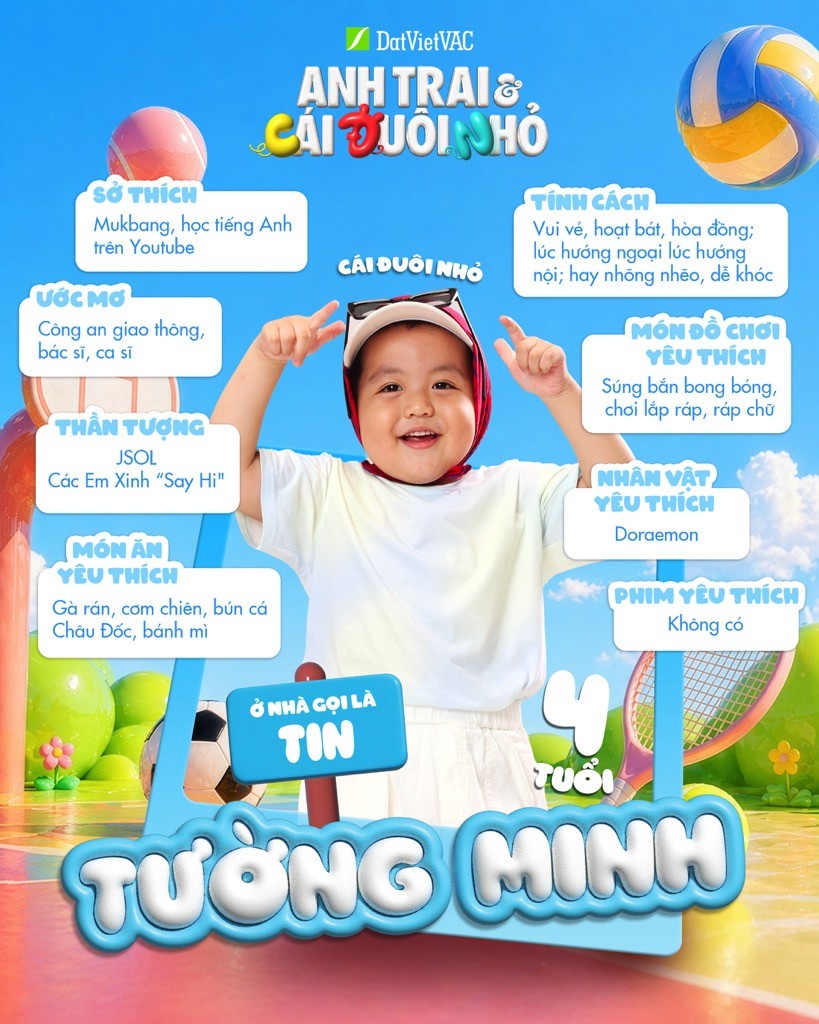 'Anh trai và cái đuôi nhỏ' tung dàn 'sao nhí' cực dễ thương