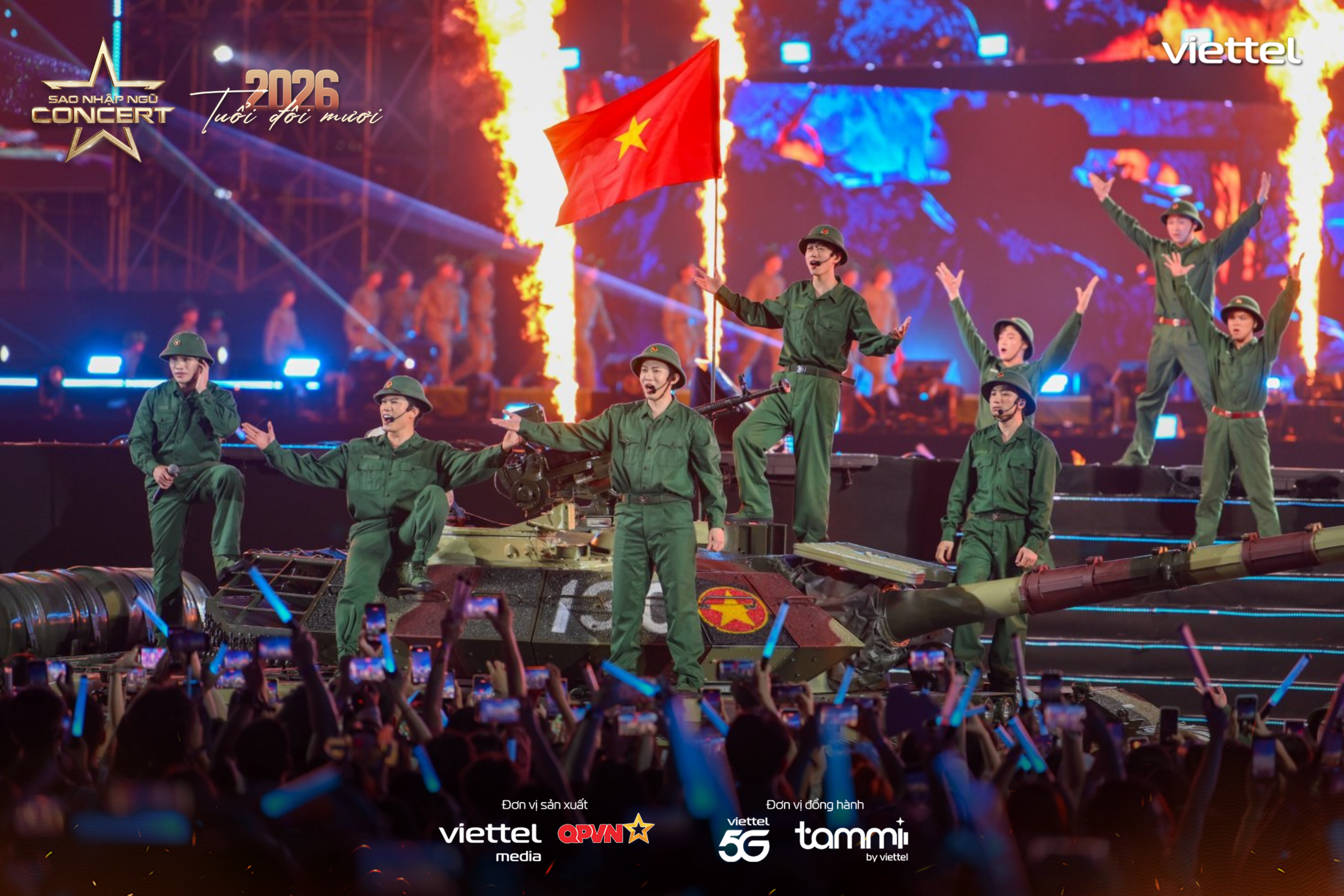 'Sao nhập ngũ Concert 2026': Khi âm nhạc là cầu nối giữa hai thế hệ