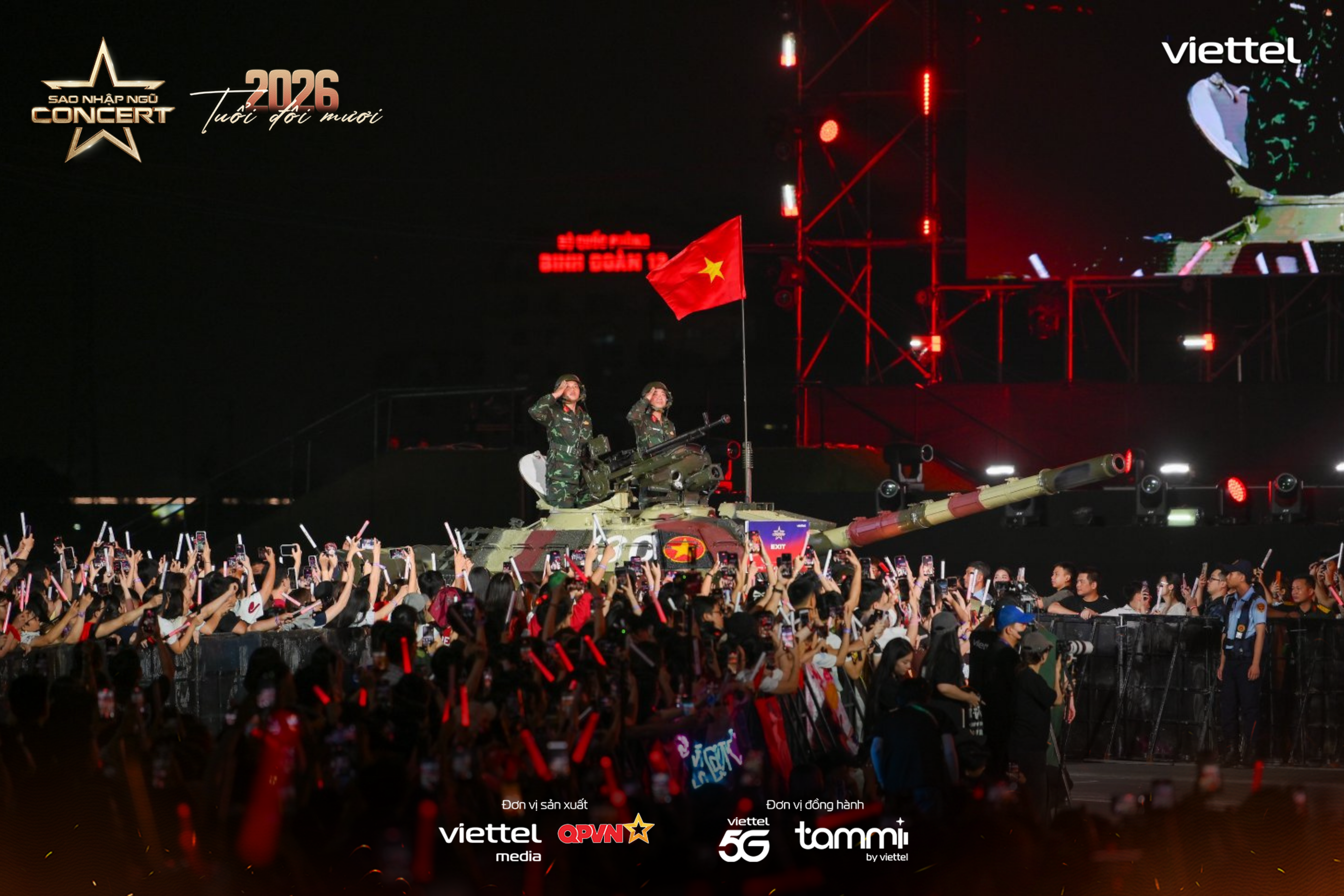 'Sao nhập ngũ Concert 2026': Khi âm nhạc là cầu nối giữa hai thế hệ