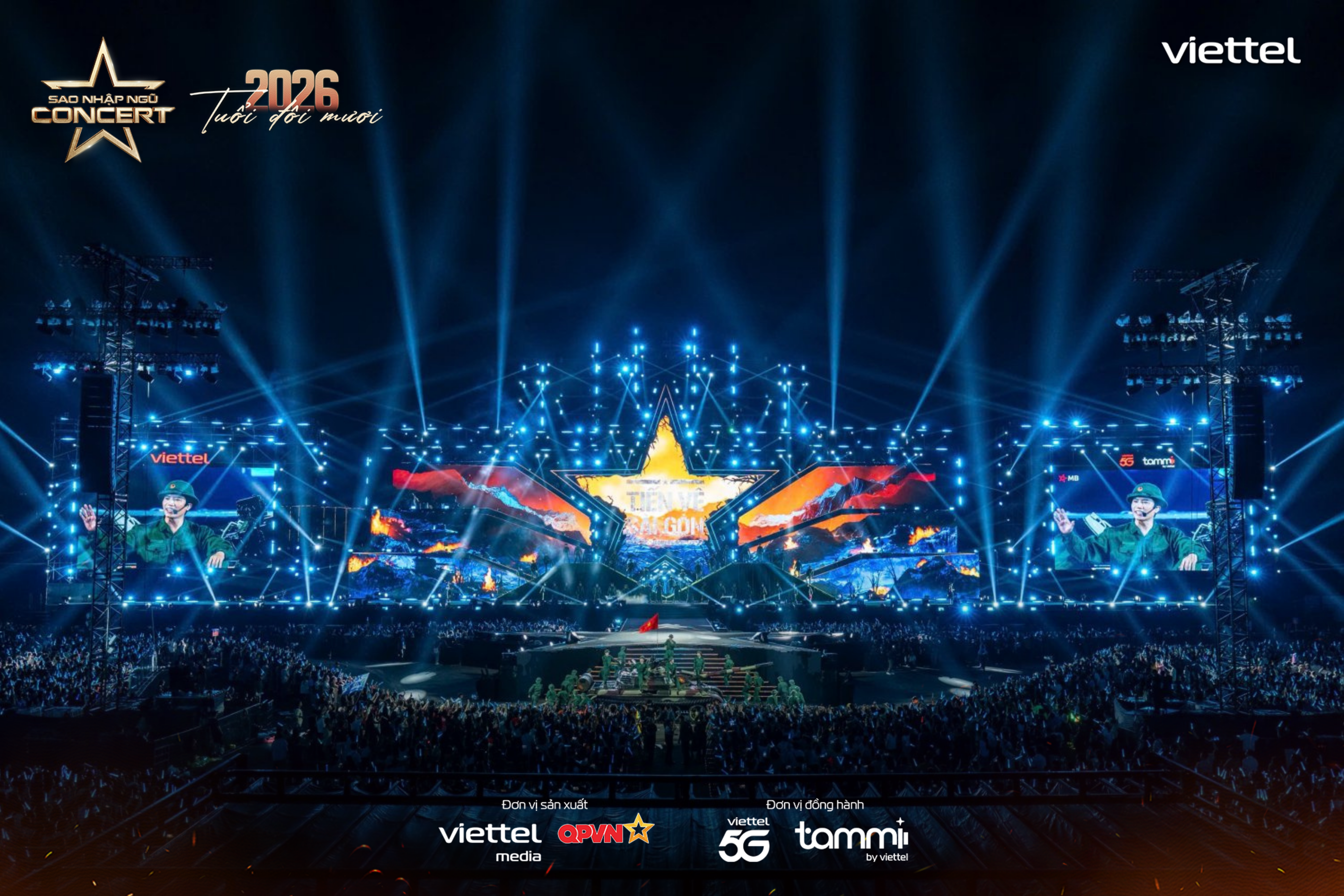'Sao nhập ngũ Concert 2026': Khi âm nhạc là cầu nối giữa hai thế hệ