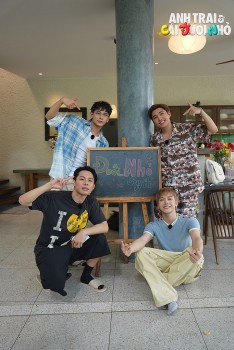 Isaac, Cody Nam Võ, Jsol, Hurrykng trở thành cast chính show 'Anh trai và cái đuôi nhỏ'