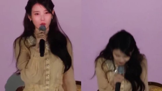 IU bật khóc xin lỗi khán giả trước làn sóng phản đối 'Perfect Crown'