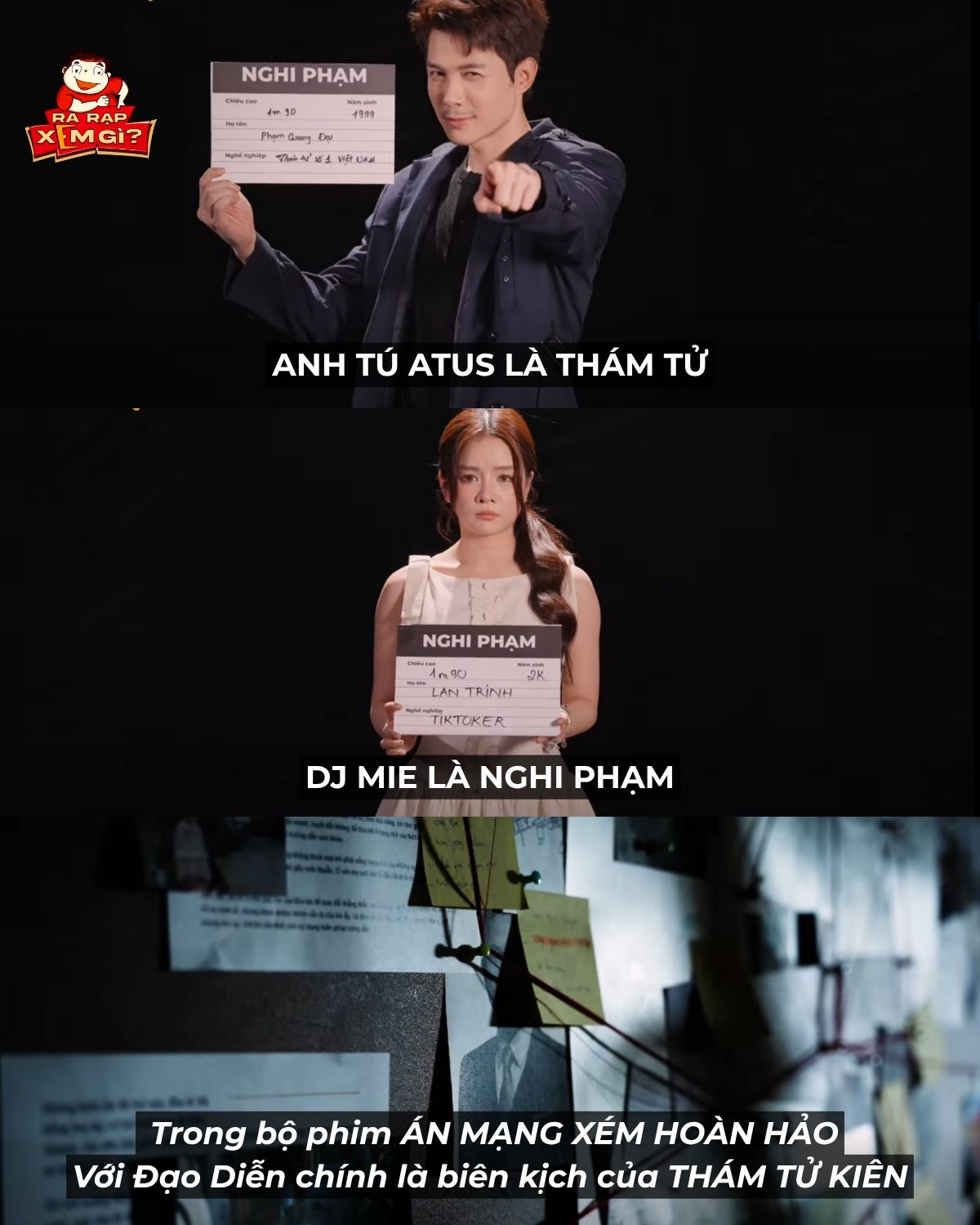 DJ Mie bắt tay Anh Tú Atus trong phim hài trinh thám 'Án mạng xém hoàn hảo'