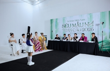 'Siêu mẫu nhí toàn cầu 2026' sôi nổi vòng sơ khảo toàn quốc