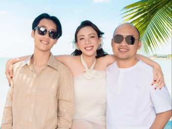 Thu Trang và Tiến Luật đón sinh nhật cho con trai 14 tuổi, cao gần 1,8m