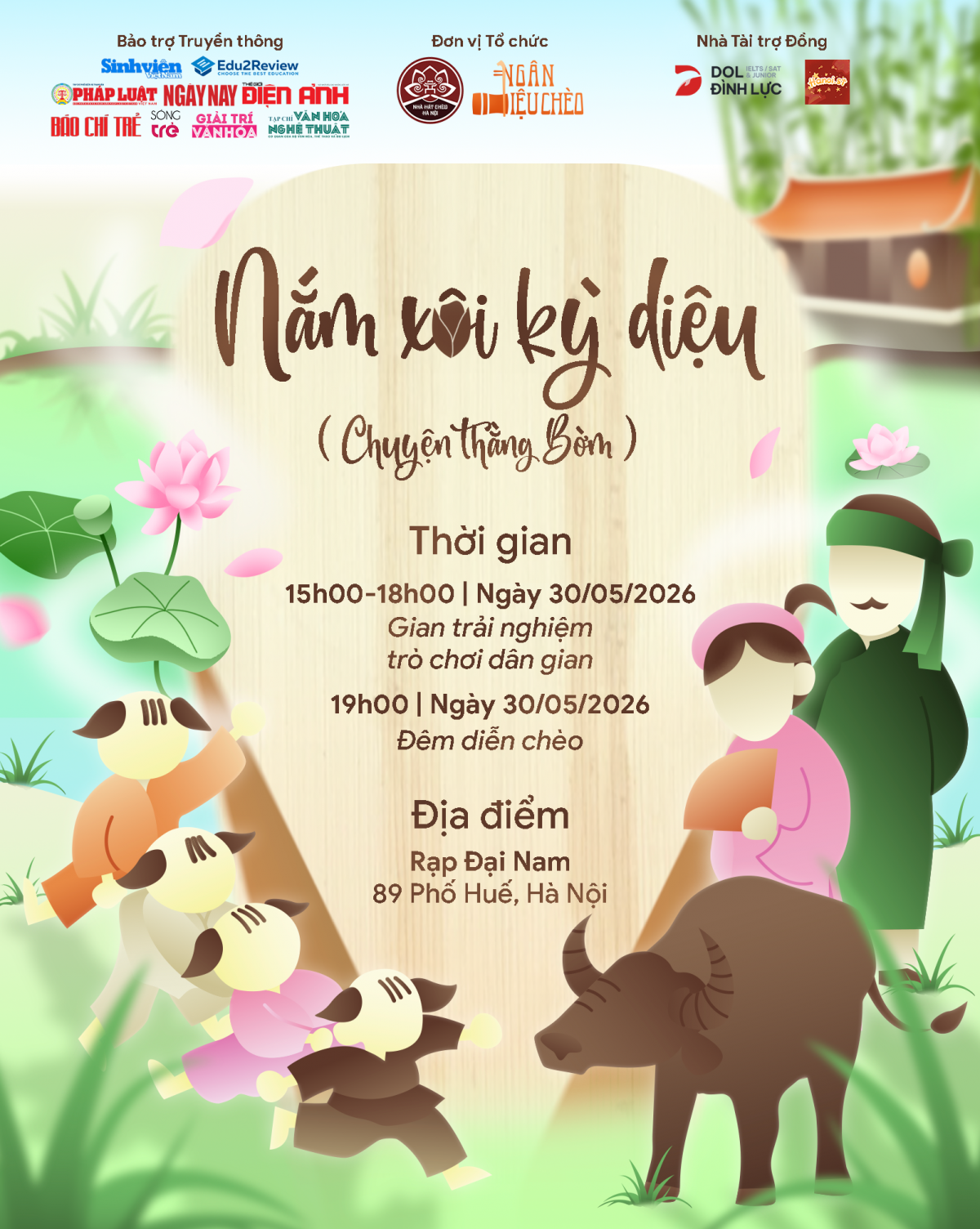 'Nắm xôi kỳ diệu': Chất liệu dân gian trong nhịp kể mới