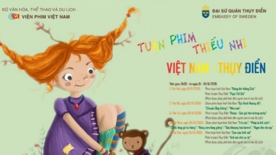 Khán giả Hà Nội có dịp xem lại thước phim hoạt hình 'Chuyện ông Gióng', 'Pippi tất dài' tại Tuần phim Thiếu nhi Việt Nam - Thụy Điển